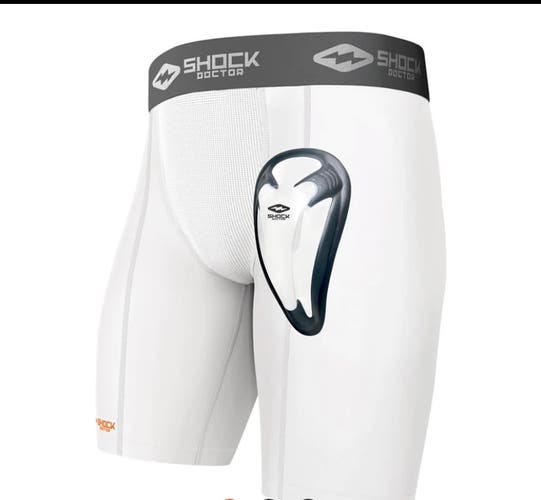 NWTShock doctor core compression short with bioflex Cup