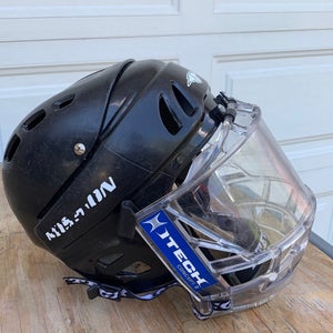 Mission M-15 Large Adult hockey helmet w/ ITECH shield