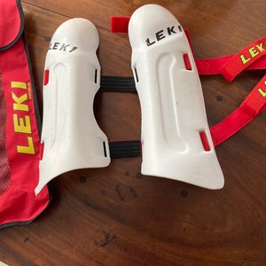 leki ski racing shin guards
