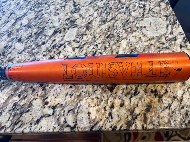 Used BBCOR Certified Louisville Slugger (-3) 28 oz 31" Meta Bat
