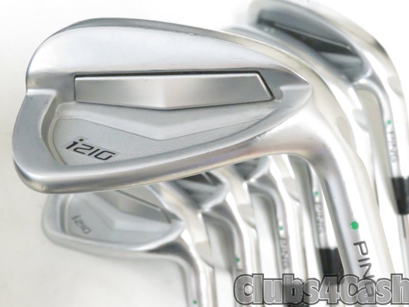 PING i210 Irons  Green Dot Rifle Project X 7.0 Flex 4-P +1/2" TALL