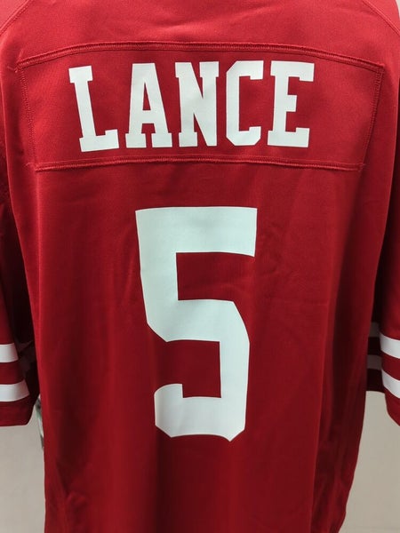 49ers Trey Lance jersey (new, men's large) firm Price for Sale in