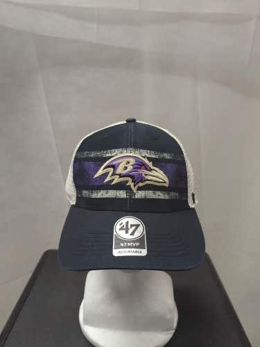 NWS Baltimore Ravens '47 Mesh Trucker Snapback Hat NFL
