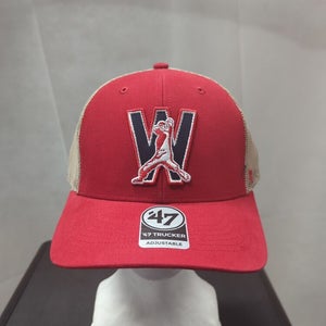NWS Washington Nationals '47 Mesh Trucker Snapback Hat MLB