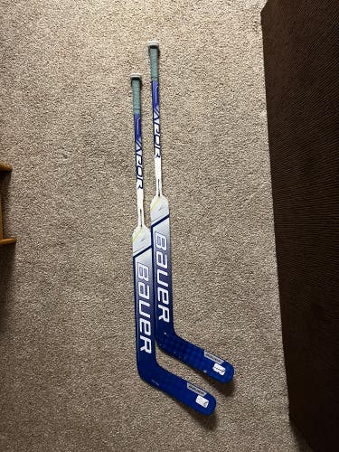 TWO Senior Regular 26" Paddle Hyperlite Goalie Sticks