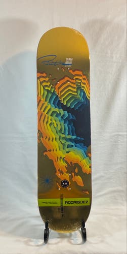 Primitive 1010 Paul Rodriguez "Portal" Gold Foil Multicolor Skateboard Deck New