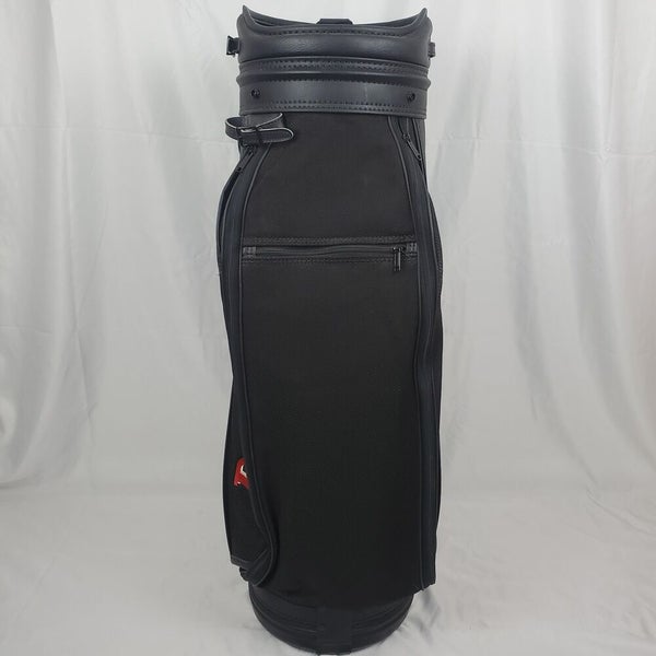 Burton Budweiser Vintage 6 Way Divider Staff Golf Cart Bag Black