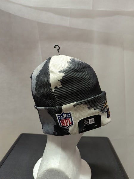 NWT 2022 Baltimore Ravens Ink Dye New Era Winter Hat NFL