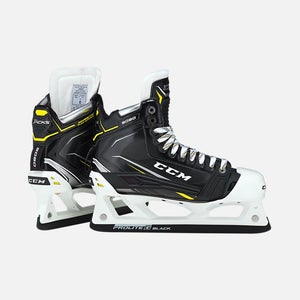 New CCM Regular Width  Size 8.5 Tacks 9080 Hockey Goalie Skates
