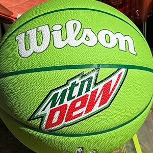 WILSON 2023 ALL-STAR 3PT CONTEST BALL. MOUNTAIN DEW BALL