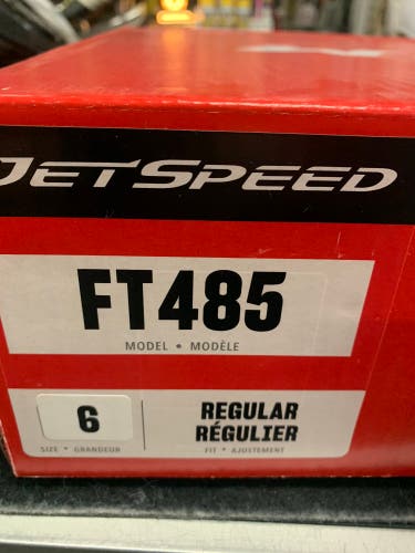 New CCM Regular Width Size 6 JetSpeed FT485 Hockey Skates