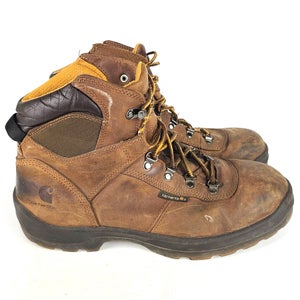 Carhartt Men's 6 Inch Brown Leather Soft Toe EH Work Boots 3751 Size: 12