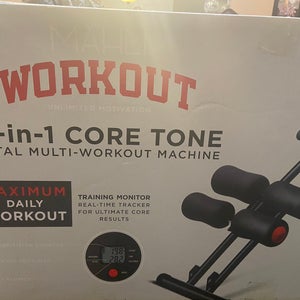 Core Tone Total Multi Workout Machine - In Box Unopened New