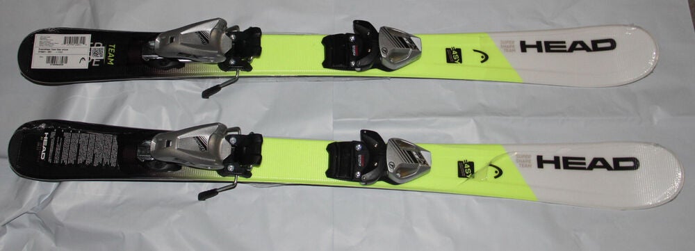 NEW HEAD Supershape team Easy kids skis 97cm + size adjustable bindings  SLR4.5 NEW