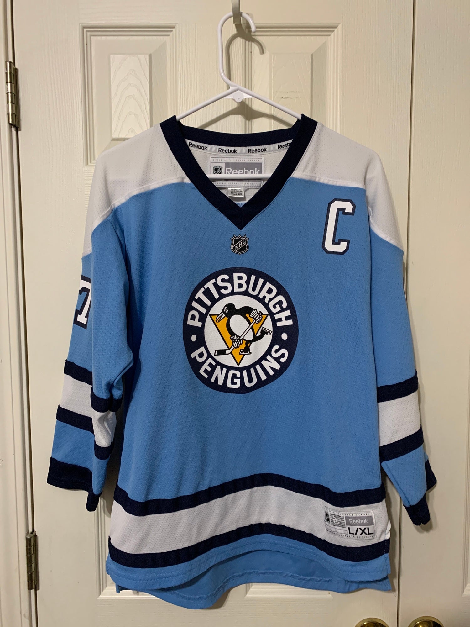 2008 Sidney Crosby Pittsburgh Penguins Winter Classic Reebok NHL