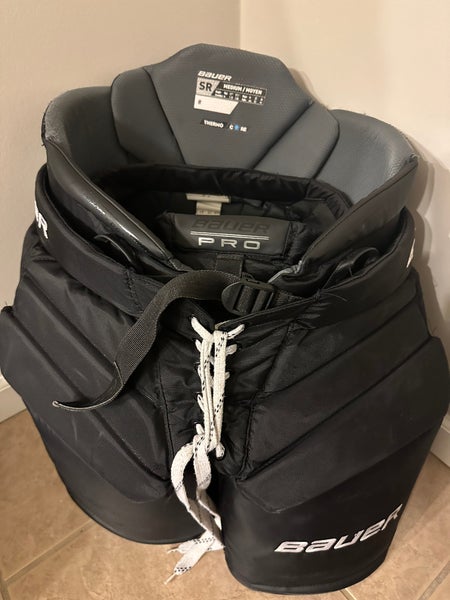 Used Medium Bauer Supreme Pro Hockey Goalie Pants