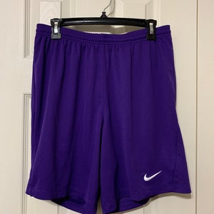 Nike Purple Soccer Shorts