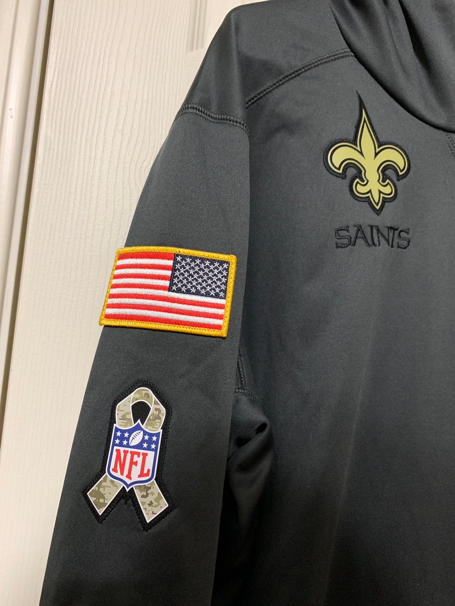 New Orleans Saints Salute to service hoodie for sale - clothing &