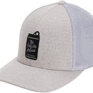 NEW Black Clover Live Lucky Rowdy Adjustable Grey Golf Snapback Hat/Cap
