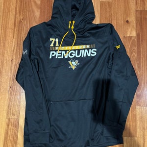 Evgeni Malkin Pittsburgh Penguins Fanatics Authentic Pro Locker Room Hoodie XL Team Player Issue