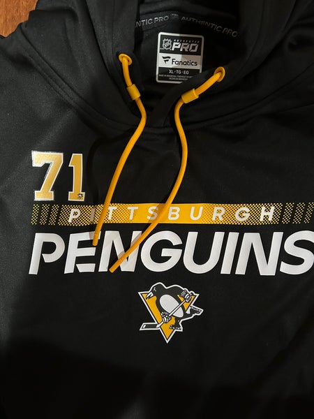 Pittsburgh Penguins Reebok NHL Trophy Gold Full-Zip Hoodie