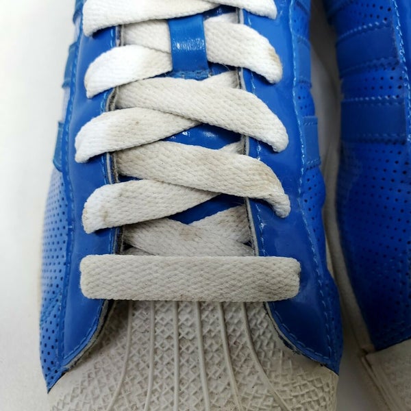 billede metal større Adidas Superstar II Originals Mens Shoes Size 9.5 V22964 Blue Sneakers  Vintage | SidelineSwap
