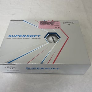 New Callaway Supersoft Golf Balls - 12