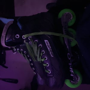 Used Bauer Regular Width Size 9 RSX Inline Skates
