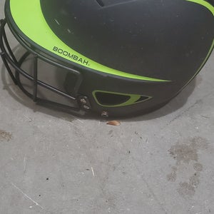Used One Size Fits All Boombah Deflector 2 Batting Helmet