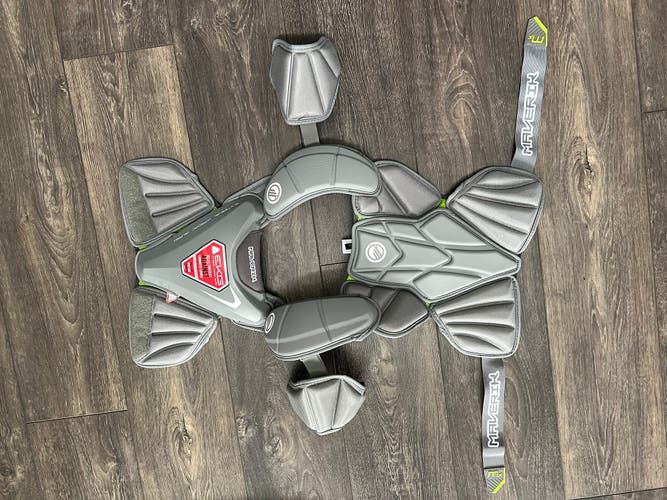 Adult Large Maverik MX Shoulder Pads, Chest Plate, Back Plate, Meets NOCSA requirements, EK