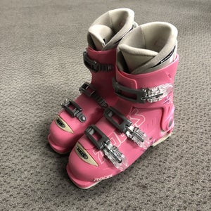Used Roces Idea 255 Mp - M07.5 - W08.5 Girls Downhill Ski Boots