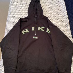 Men's XL Vintage Nike Hooded 1/4 Zipper Sweatshirt