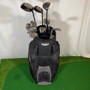 Lynx 14 Club Golf Set With Sun Mountain Golf Bag Complete And Ready To Play