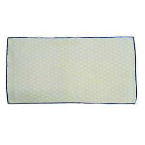 NEW Devant Microfiber Yellow/Grey Multi Purpose Golf Towel 16" x 32"