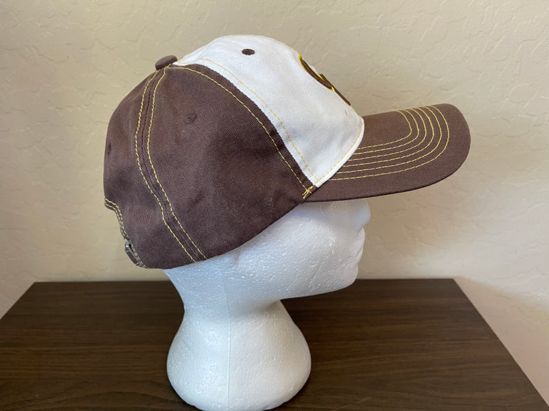 Men's New Era Brown Wyoming Cowboys The League 9FORTY Adjustable Hat