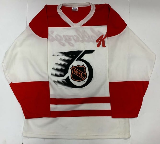 Vintage NHL 75th Anniversary Kellogg's Hockey Jersey senior ice sr