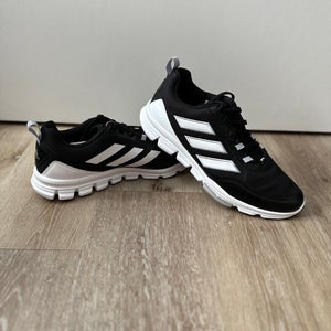 Black Unisex Size 12 (Women's 13) Adidas Shoes