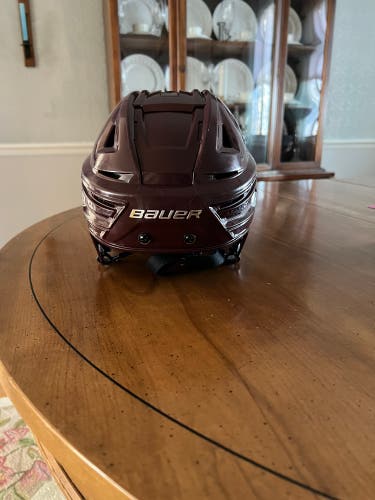 MAROON Used Medium Bauer Re-Akt 150 Helmet