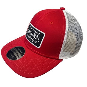 NEW TaylorMade Lifestyle Original One Trucker Red/White Adjustable Hat/Cap