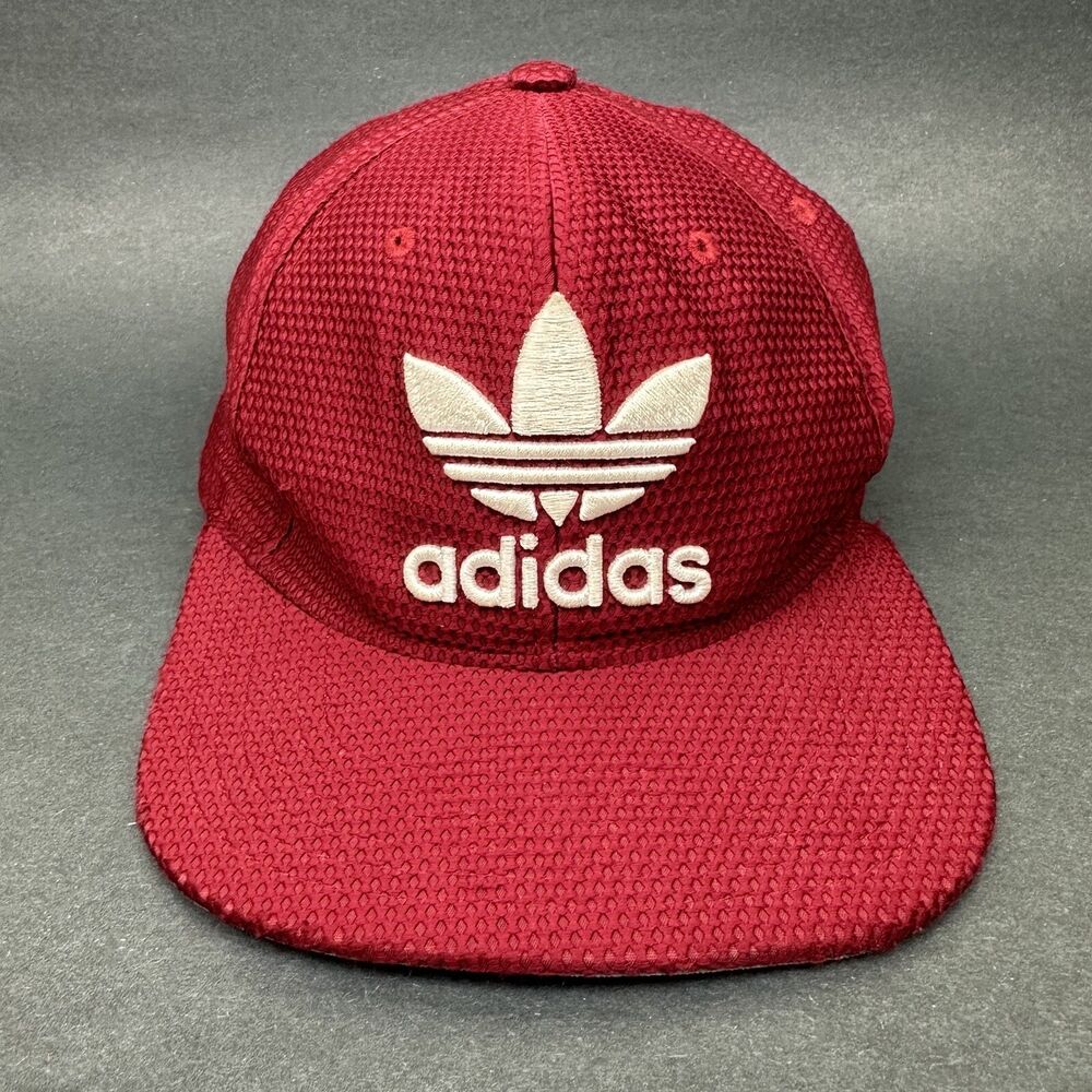 adidas men's originals snapback flatbrim cap