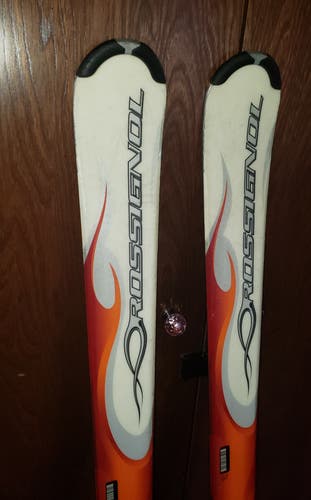 160cm ROSSIGNOL ROC X Skis w/ROSSIGNOL Bindings ADULT *USED* CLEAN