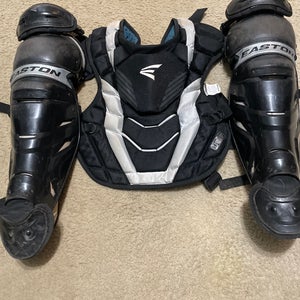 Easton Elite X Catchers Gear (chest protector and shin guards)
