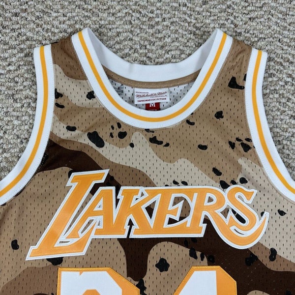 Los Angeles Lakers Shaquille O'Neal #34 Mitchell & Ness Camo NBA Swingman  Jersey