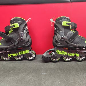 New Rollerblade Microblade Adjustable Inline Skates Junior