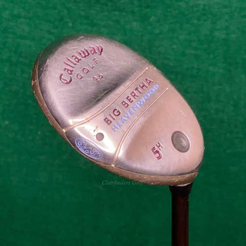 Callaway Golf Big Bertha Heavenwood 26° 5 Hybrid Gems 55w Graphite Ladies
