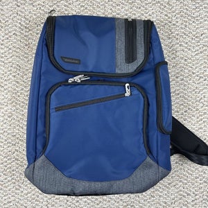 Briggs & Riley BRX Excursion Medium Work Backpack Duffle Bag In Dark Blue