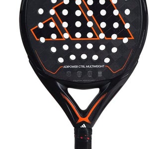 Adidas Adipower Multiweight CTRL Black/Orange)Padel Racket