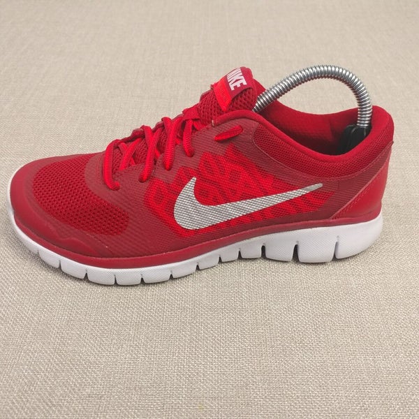 majority Demonstrate Captain brie Nike Flex Run 2015 Girls Running Shoes Size 4Y Trainers Youth Sneakers Red  | SidelineSwap