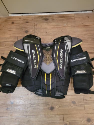 Used Small Bauer Supreme 2S Pro Goalie Chest Protector