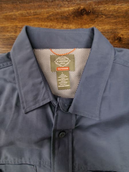 トップス ST.JOHN'S BAY shirt USED St John's bay shirt blue | SidelineSwap | Buy and Sell on